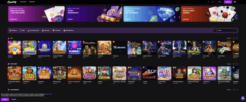 Explore the Exciting World of Casiny Casino